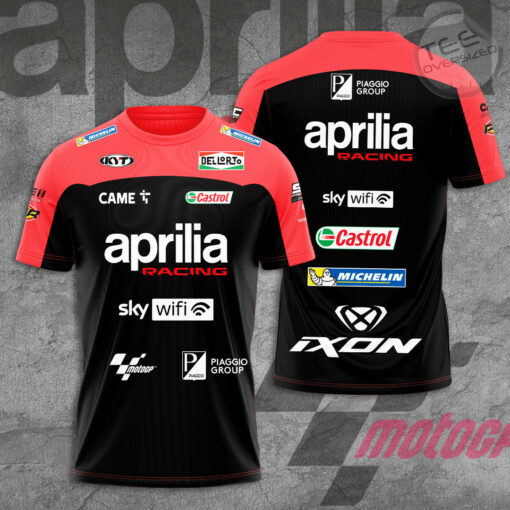 Aprilia Racing 3D T shirt MTOAR002