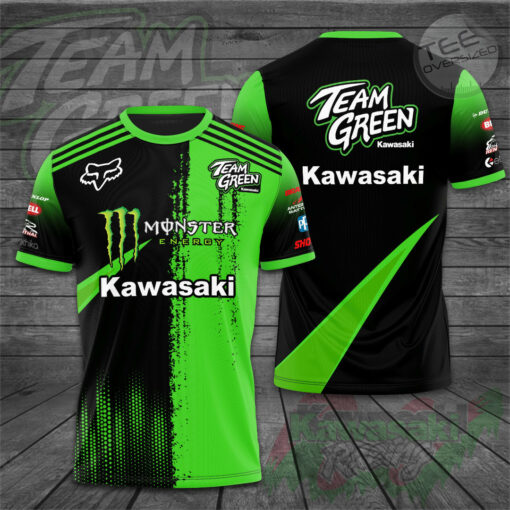 Kawasaki Racing 3D T shirt