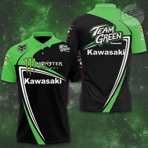 Kawasaki Racing Team 3D Apparels Polo