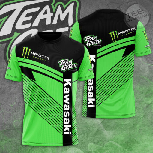 Kawasaki Racing Team 3D T shirt S1