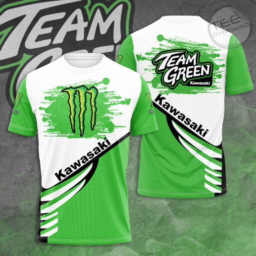 Kawasaki Racing Team 3D T shirt S3