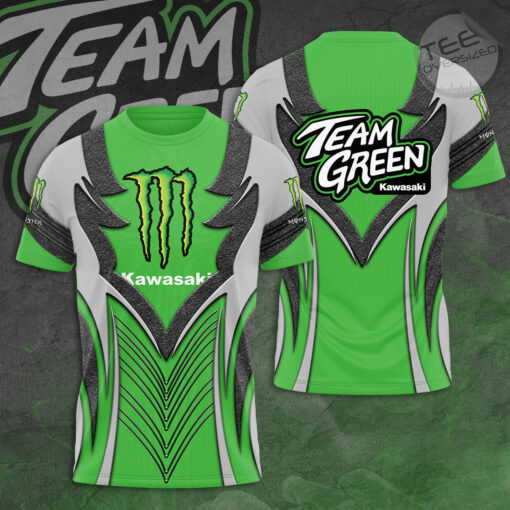 Kawasaki Racing Team 3D T shirt S4