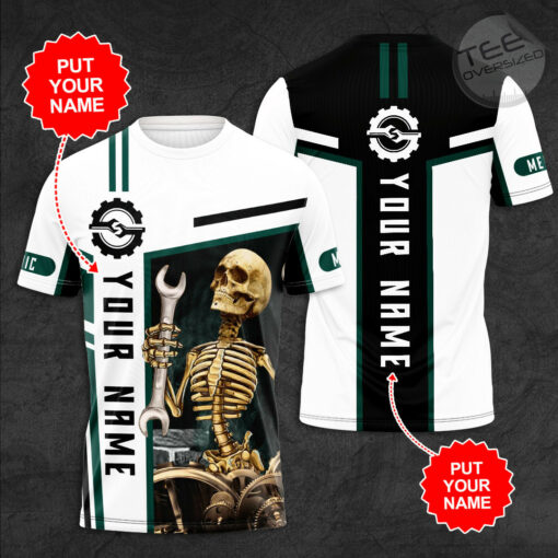 Mechanic 3D Clothing T shirt