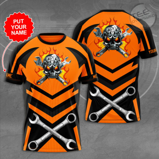 Mechanic Custom 3D T shirts