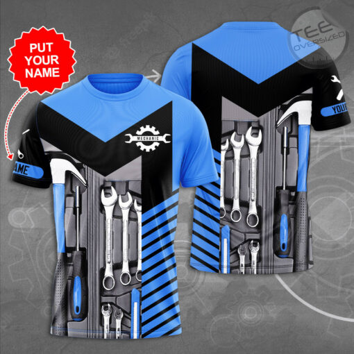 Mechanic Personalized 3D T shirts