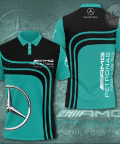 Mercedes AMG Petronas F1 Team 3D Apparels S36 Polo