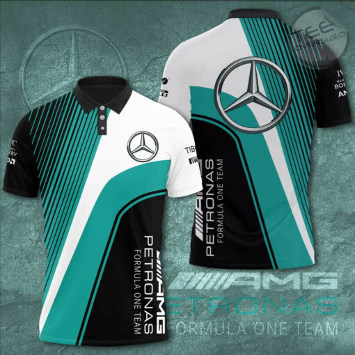 Mercedes AMG Petronas F1 Team 3D Apparels S39 Polo