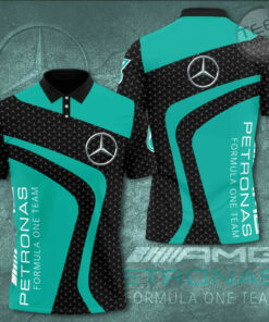 Mercedes AMG Petronas F1 Team 3D Apparels S40 Polo