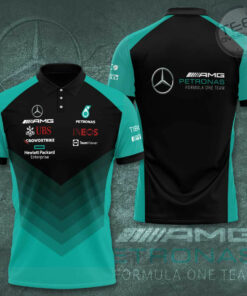 Mercedes AMG Petronas F1 Team 3D Apparels S47 Polo