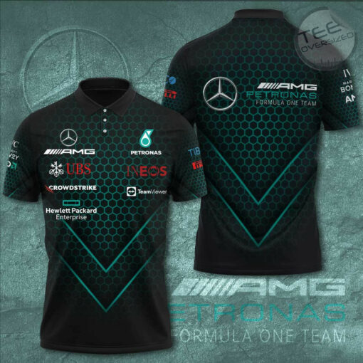 Mercedes AMG Petronas F1 Team 3D Apparels S49 Polo