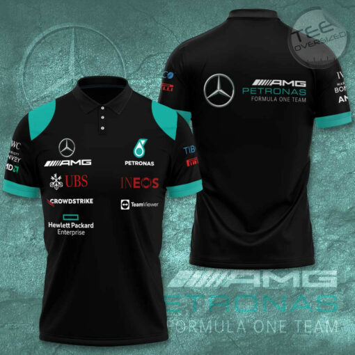 Mercedes AMG Petronas F1 Team 3D Apparels S51 Polo