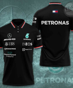 Mercedes AMG Petronas F1 Team 3D Apparels S55 Polo