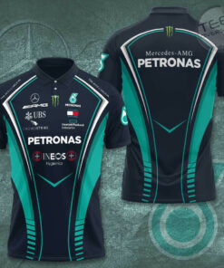 Mercedes AMG Petronas F1 Team 3D Apparels S56 Polo