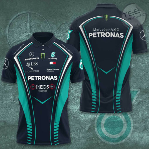 Mercedes AMG Petronas F1 Team 3D Apparels S56 Polo