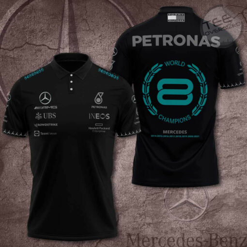 Mercedes AMG Petronas F1 Team 3D Apparels S58 Polo