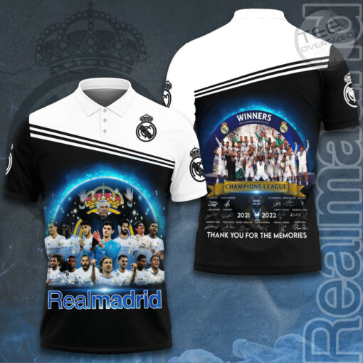Real Madrid 3D Shirt Ver.4 Polo