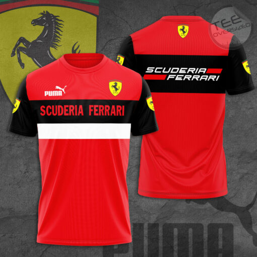 Scuderia Ferrari 3D T shirt F1SF003