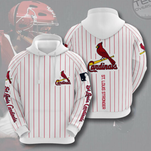 St. Louis Cardinals 3D Hoodie MLBS001