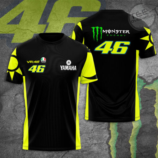 VR46 Monster 3D T shirt
