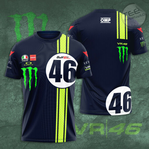 Valentino Rossi VR46 3D T shirt