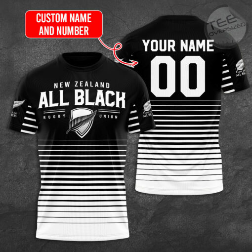 Personalized New Zealand X Rugby World Cup T shirt OVS12923S2