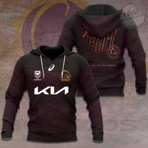 Brisbane Broncos all heart hoodie OVS131123S1