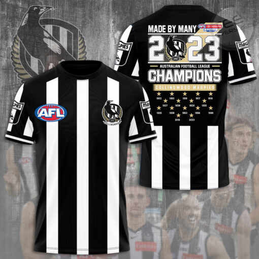 Collingwood FC T shirt OVS081123S1