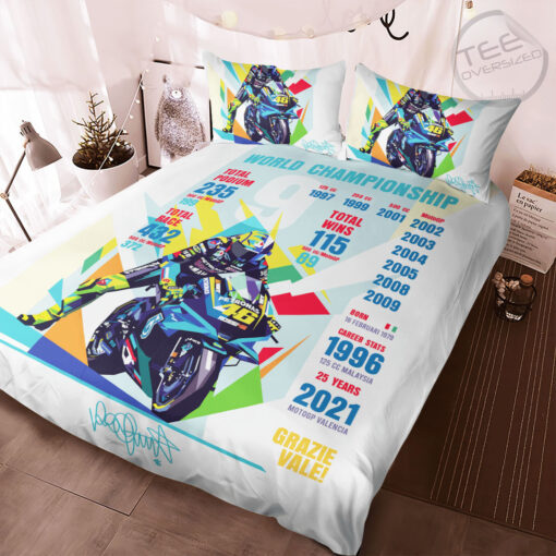 VR46 World Championship luxury bedding set OVS231023S13 img