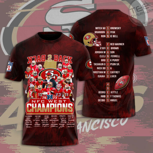San Francisco 49ers T shirt OVS0124ZT