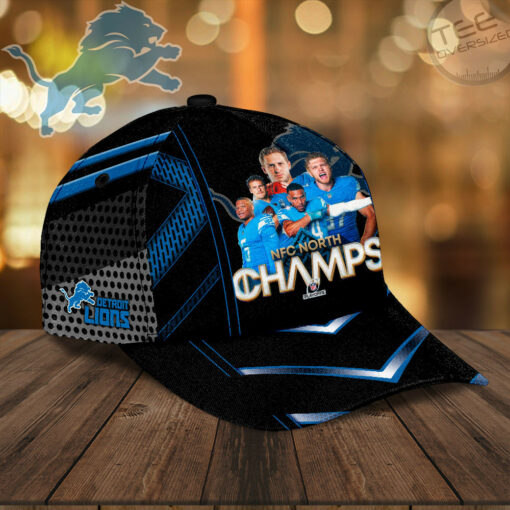 Detroit Lions NFC North Champions Hat NFL Caps OVS0224B