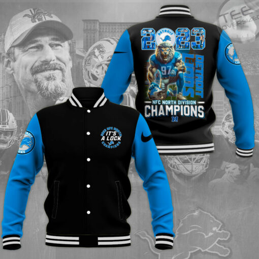 Detroit Lions varsity jacket OVS022SA