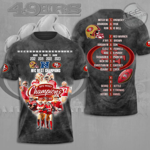 San Francisco 49ers T shirt OVS0224SB