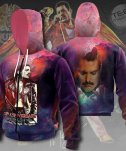 Freddie Mercury Zip up Hoodies OVS0324SU