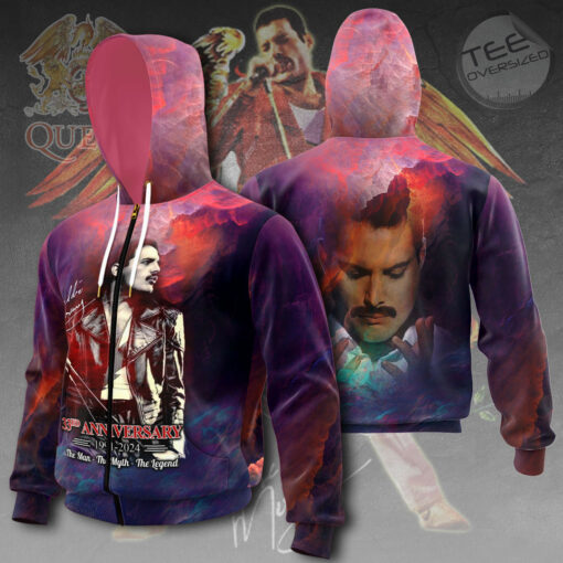 Freddie Mercury Zip up Hoodies OVS0324SU