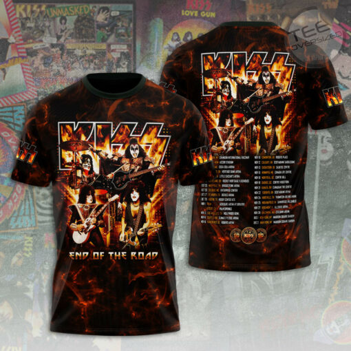 Kiss Band T shirt OVS0324SB
