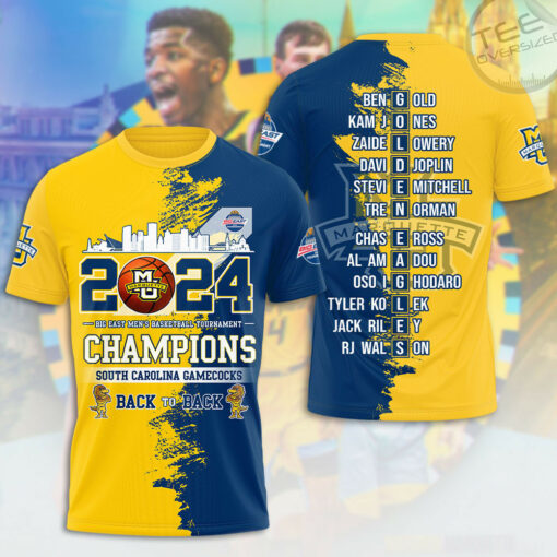 Marquette Golden Eagles Mens Basketball T shirt OVS0324XE