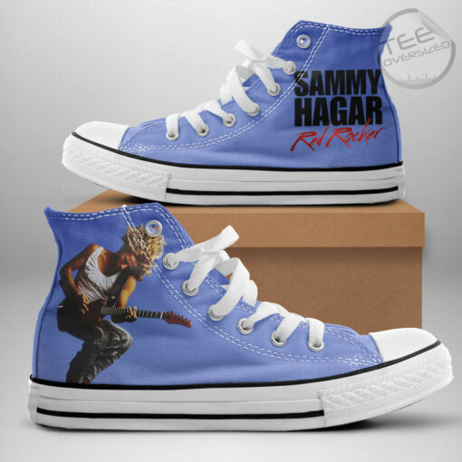 Sammy Hagar High Top Canvas Shoe OVS0324SG Design 1