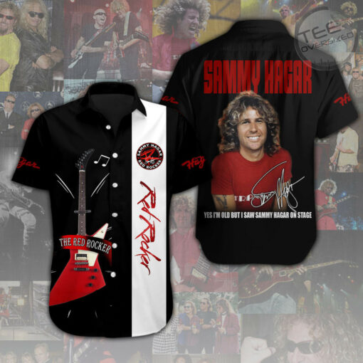 Sammy Hagar short sleeve dress shirts OVS0324K