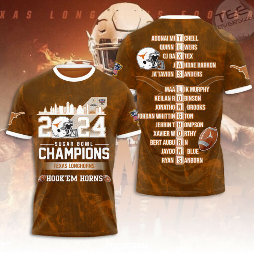 Texas Longhorns T shirt OVS0324ZN