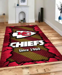 Kansas City Chiefs Rectangular Rug OVS0424ZG