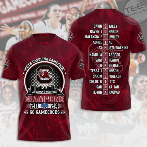 NBA South Carolina Gamecocks T shirt OVS0424SE