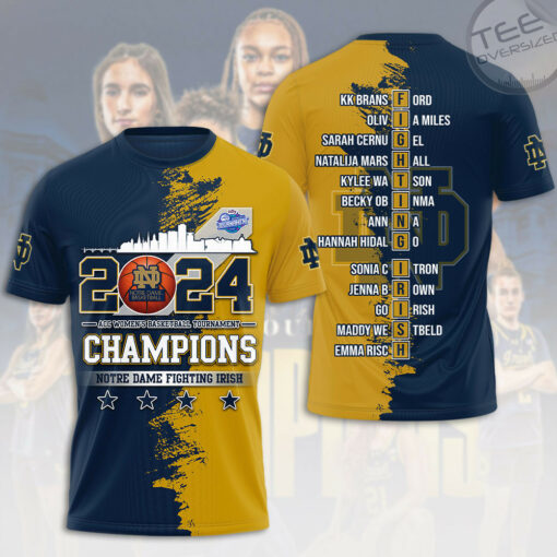 Notre Dame Womens Basketball T shirt OVS0424VB
