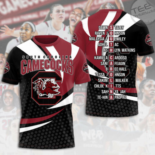 South Carolina Gamecocks NBA T shirt OVS0424ZZ
