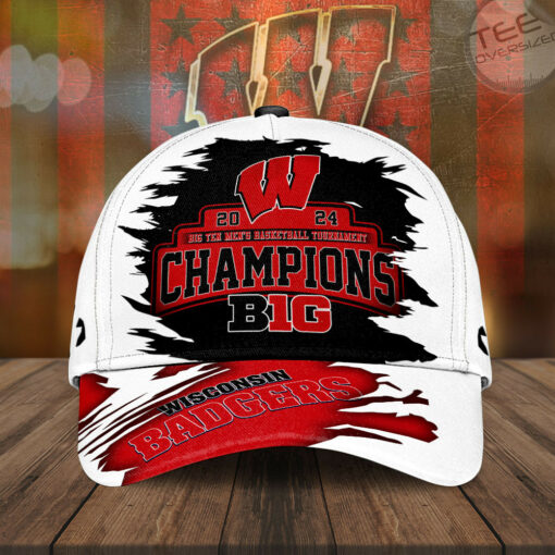 Wisconsin Badgers Mens Basketball Hat NBA Caps OVS0424U