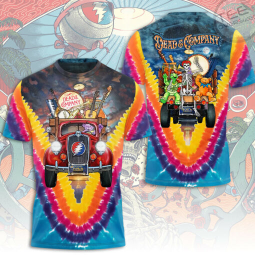 Grateful Dead Tie Dye T shirt OVS0524SS