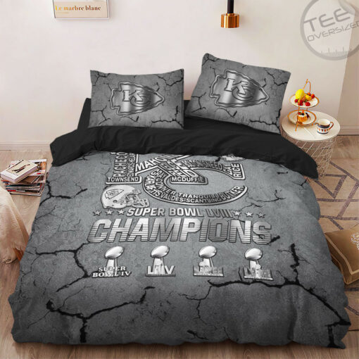Kansas City Chiefs bedding set duvet cover pillow shams OVS0524SQ