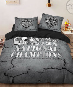 Michigan Wolverines Football bedding set duvet cover pillow shams OVS0524SR