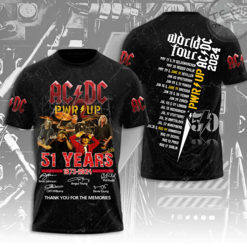 PWR UP AD DC T shirt OVS0524SX