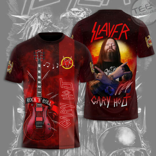 Slayer x Gary Holt T shirt OVS0524L