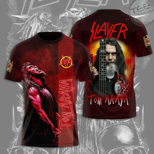 Tom Araya X Slayer T shirt OVS0524Q